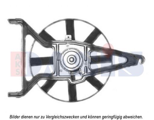 AKS DASIS Ventilaator,mootorijahutus 068340N